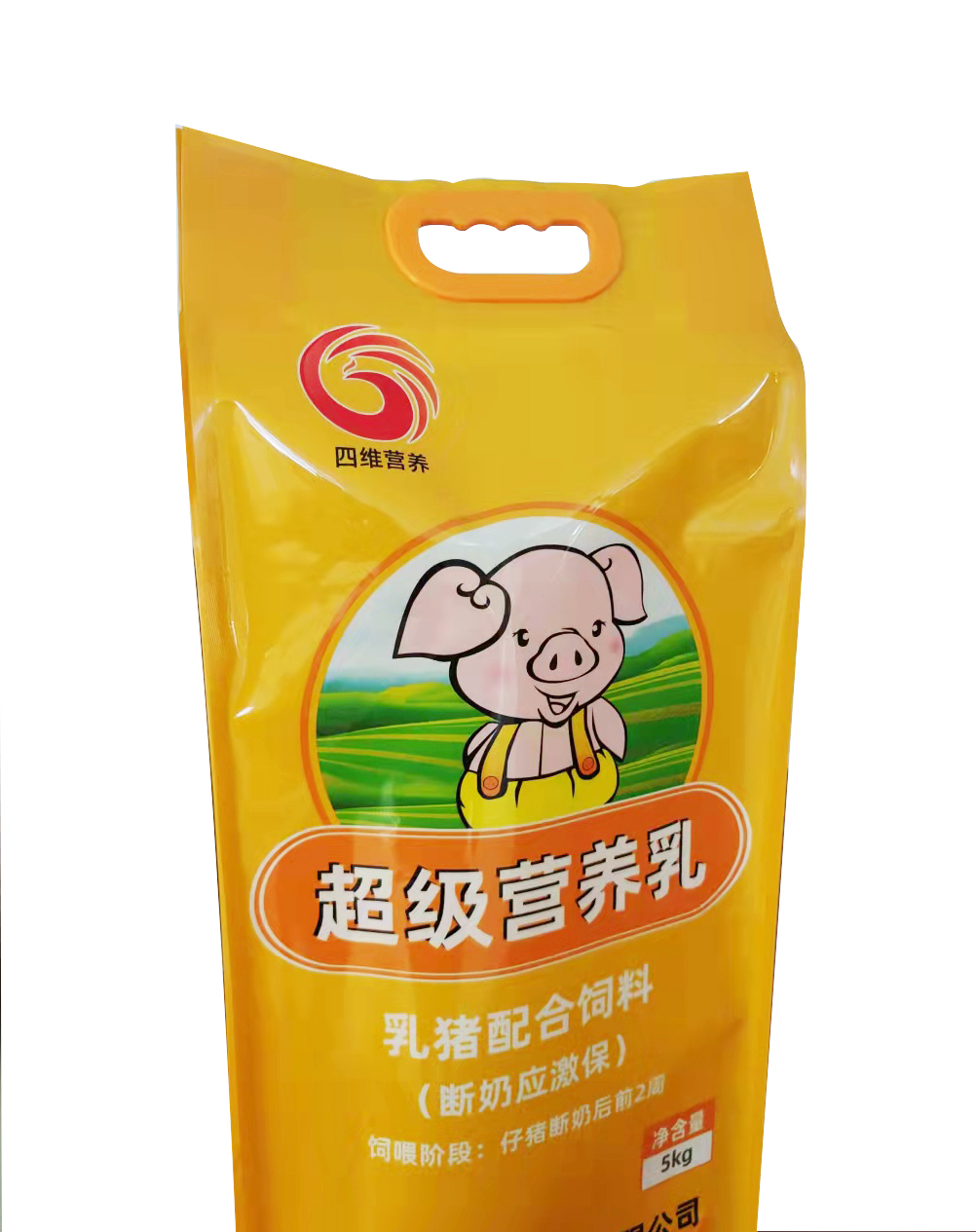 四边封带手提孔袋